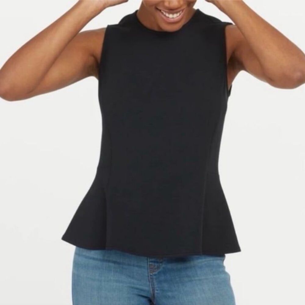 Spanx AirEssentials Peplum Sleeveless Slimming Top
